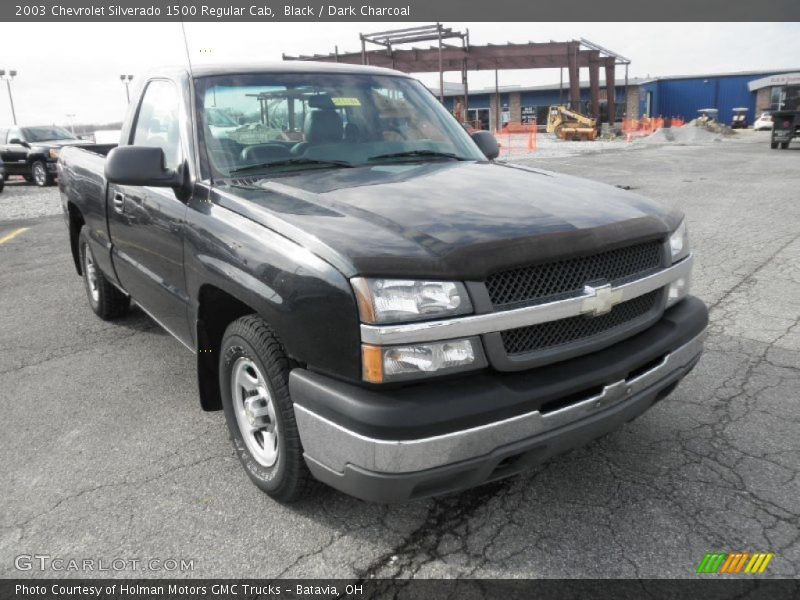 Front 3/4 View of 2003 Silverado 1500 Regular Cab