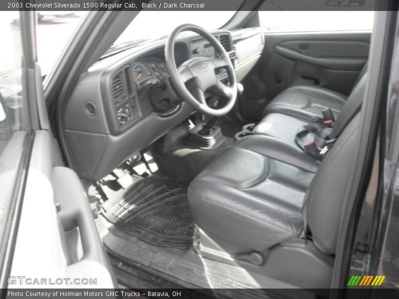 Dark Charcoal Interior - 2003 Silverado 1500 Regular Cab 