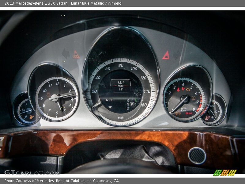 Lunar Blue Metallic / Almond 2013 Mercedes-Benz E 350 Sedan