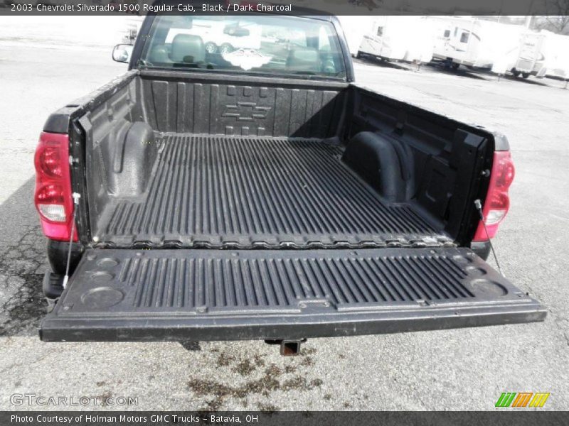 Black / Dark Charcoal 2003 Chevrolet Silverado 1500 Regular Cab