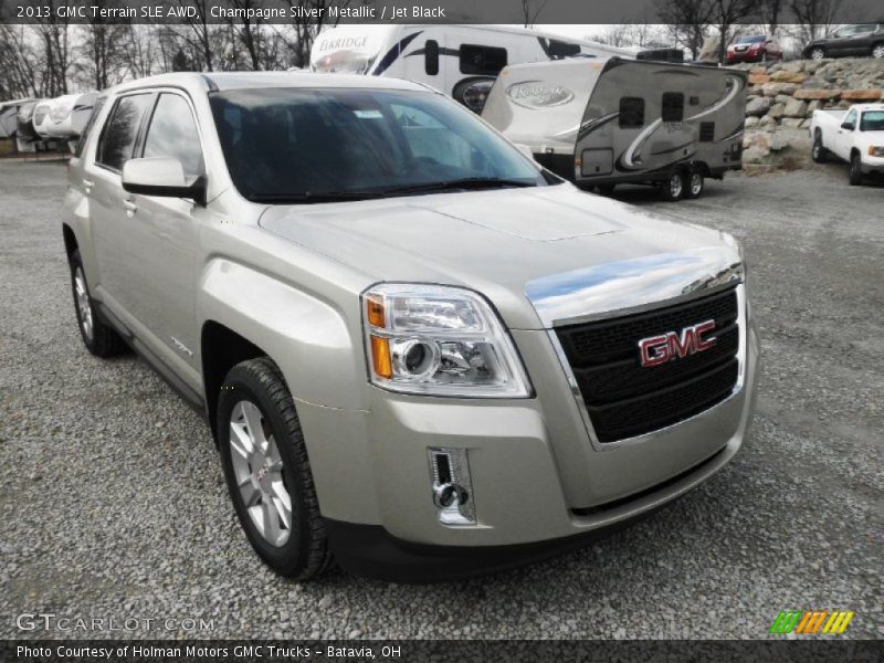 Front 3/4 View of 2013 Terrain SLE AWD