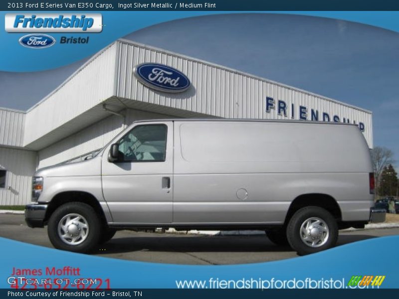 Ingot Silver Metallic / Medium Flint 2013 Ford E Series Van E350 Cargo