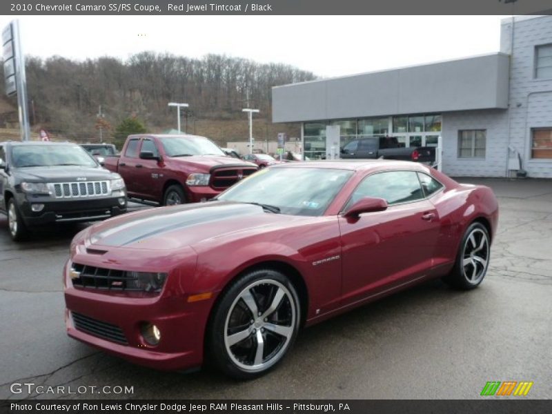 Red Jewel Tintcoat / Black 2010 Chevrolet Camaro SS/RS Coupe