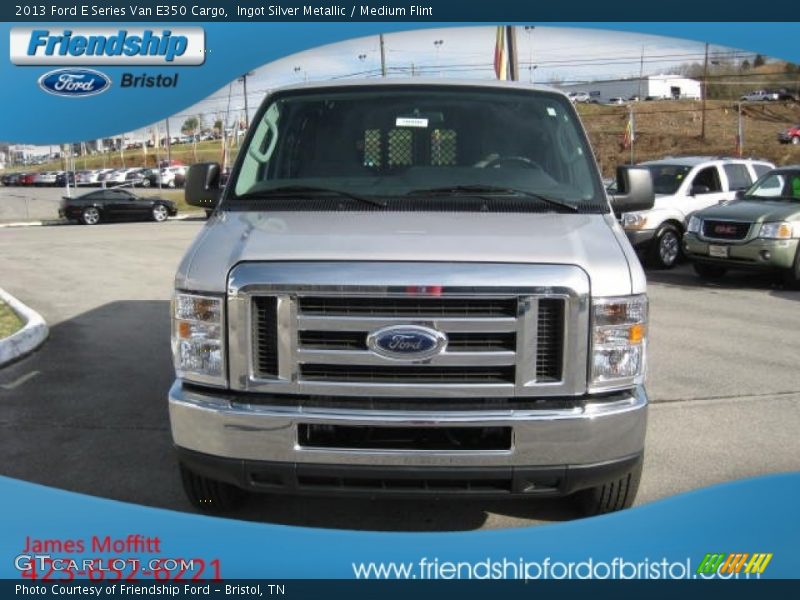 Ingot Silver Metallic / Medium Flint 2013 Ford E Series Van E350 Cargo