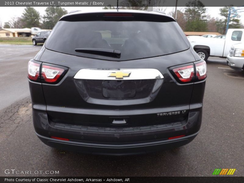 Tungsten Metallic / Ebony 2013 Chevrolet Traverse LT
