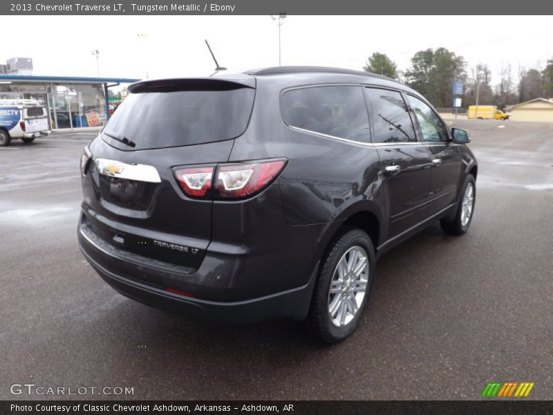 Tungsten Metallic / Ebony 2013 Chevrolet Traverse LT