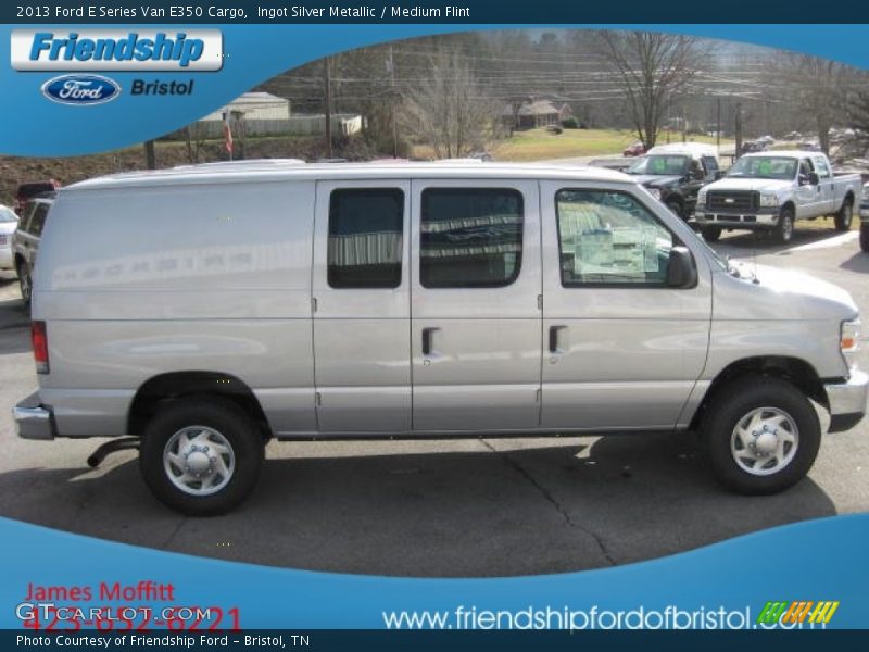 Ingot Silver Metallic / Medium Flint 2013 Ford E Series Van E350 Cargo