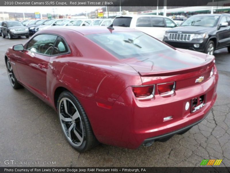 Red Jewel Tintcoat / Black 2010 Chevrolet Camaro SS/RS Coupe