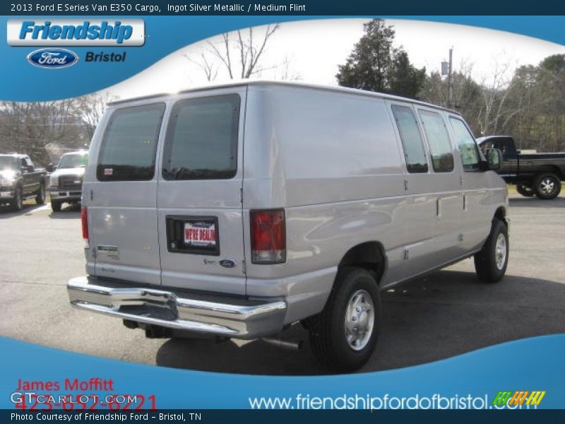 Ingot Silver Metallic / Medium Flint 2013 Ford E Series Van E350 Cargo