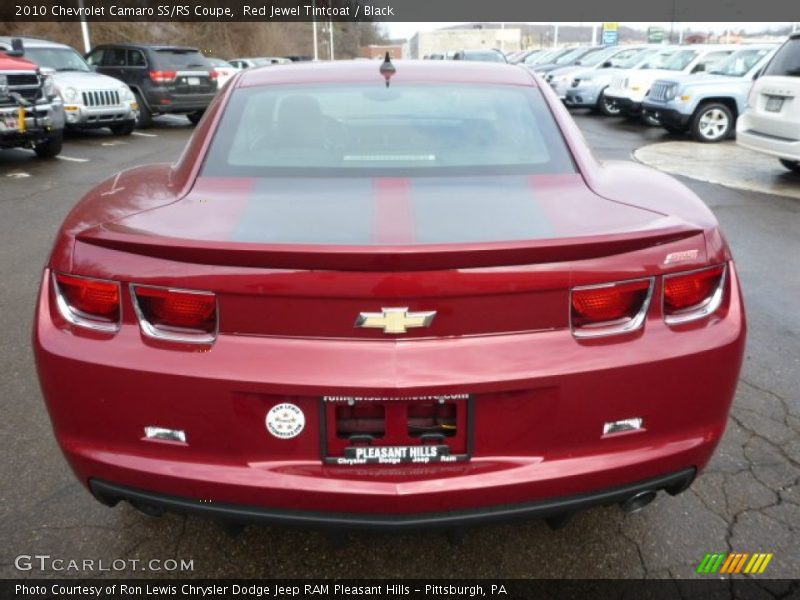 Red Jewel Tintcoat / Black 2010 Chevrolet Camaro SS/RS Coupe