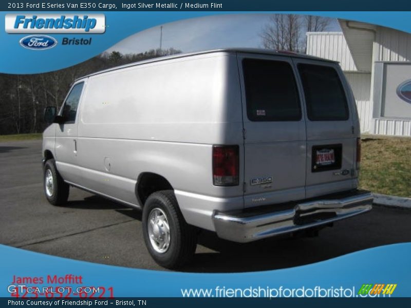 Ingot Silver Metallic / Medium Flint 2013 Ford E Series Van E350 Cargo