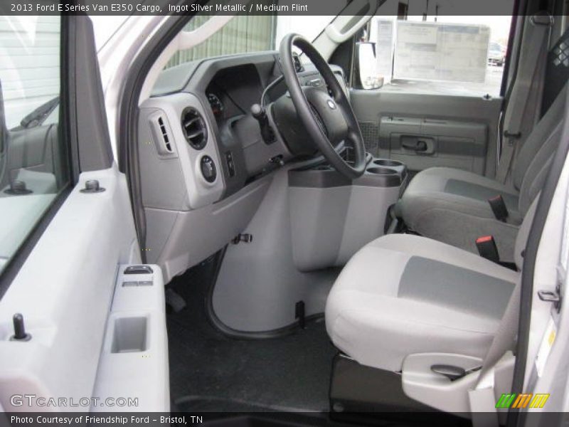  2013 E Series Van E350 Cargo Medium Flint Interior