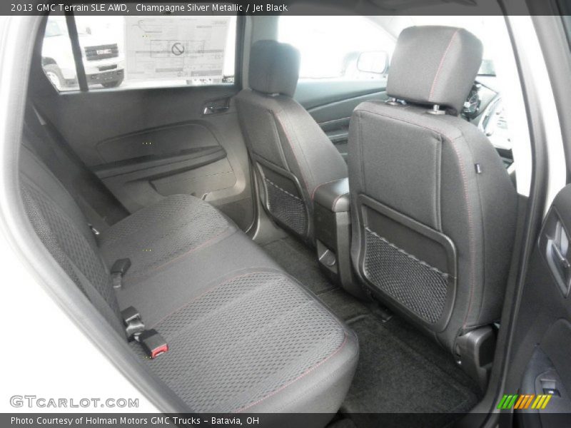 Champagne Silver Metallic / Jet Black 2013 GMC Terrain SLE AWD