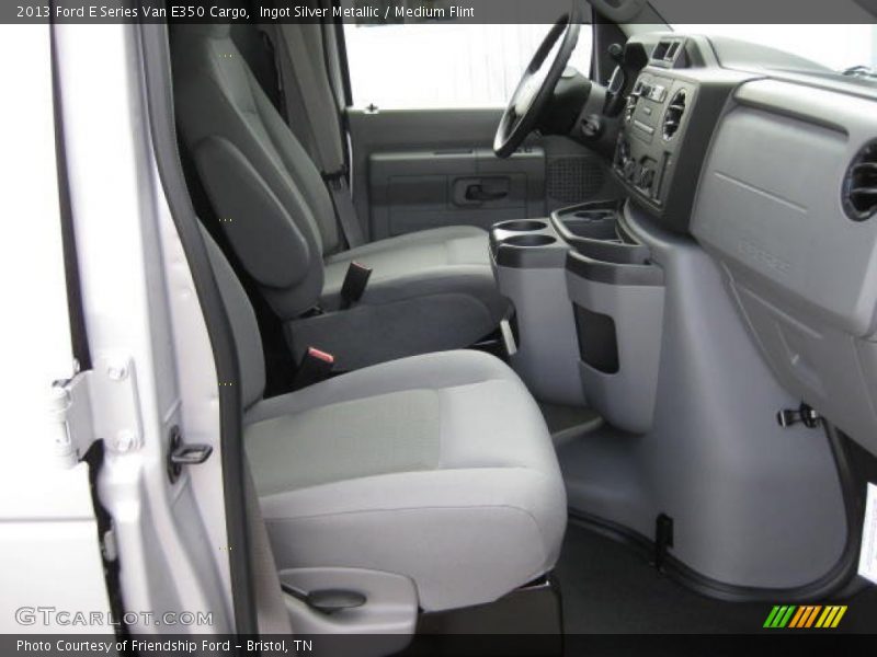  2013 E Series Van E350 Cargo Medium Flint Interior