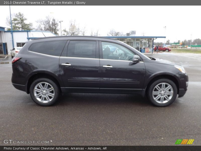 Tungsten Metallic / Ebony 2013 Chevrolet Traverse LT
