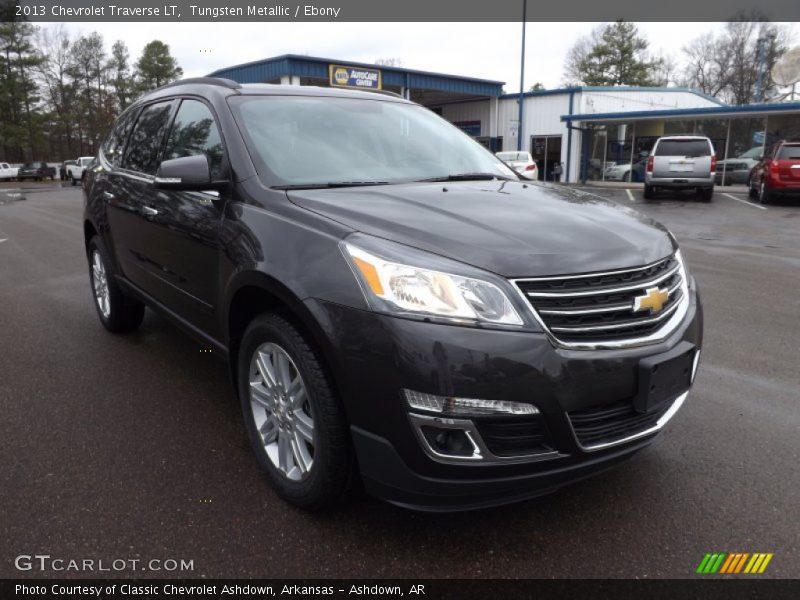 Tungsten Metallic / Ebony 2013 Chevrolet Traverse LT