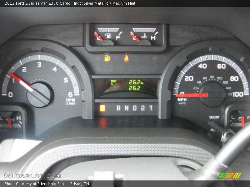  2013 E Series Van E350 Cargo E350 Cargo Gauges