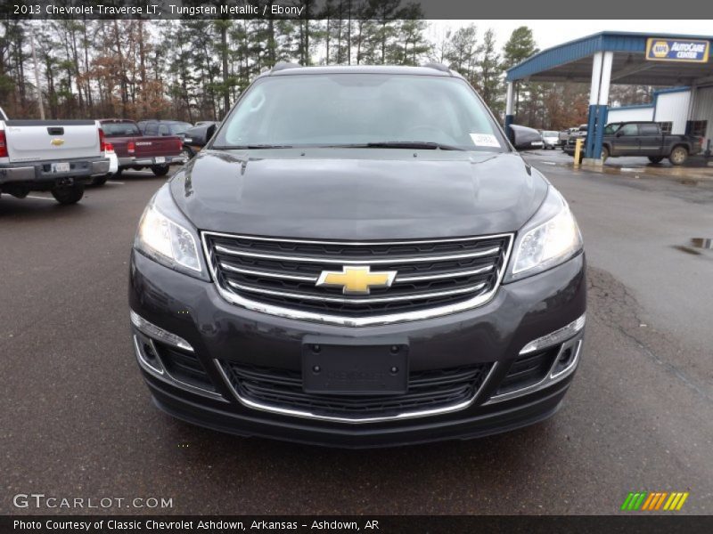 Tungsten Metallic / Ebony 2013 Chevrolet Traverse LT
