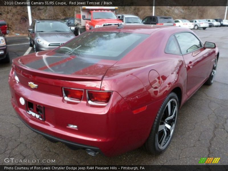 Red Jewel Tintcoat / Black 2010 Chevrolet Camaro SS/RS Coupe