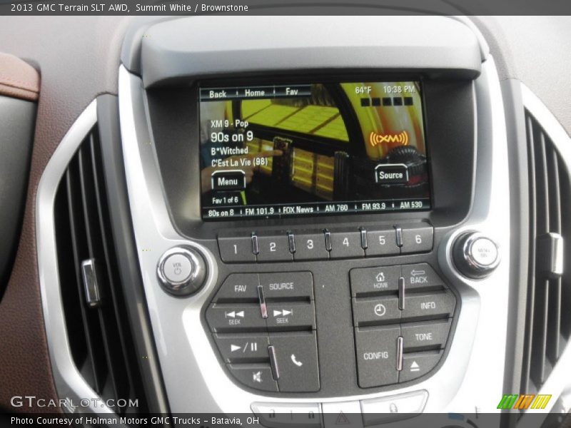 Summit White / Brownstone 2013 GMC Terrain SLT AWD