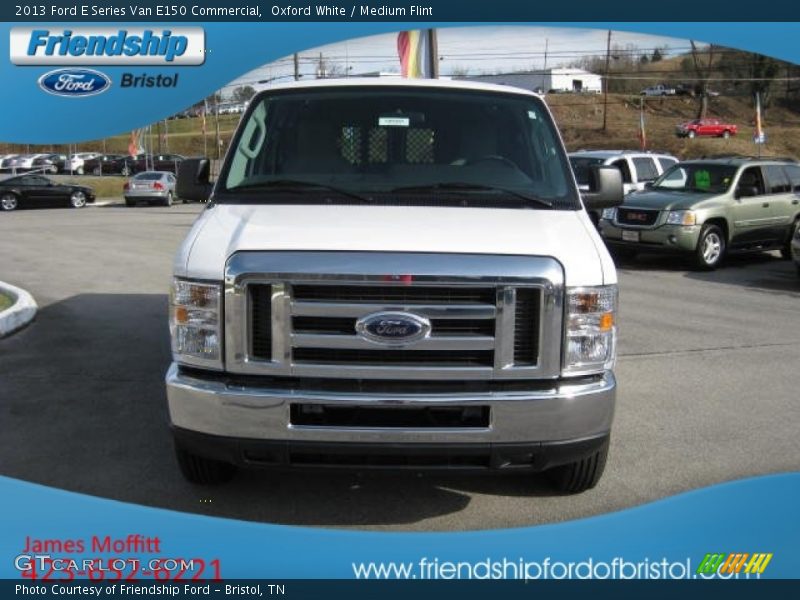 Oxford White / Medium Flint 2013 Ford E Series Van E150 Commercial