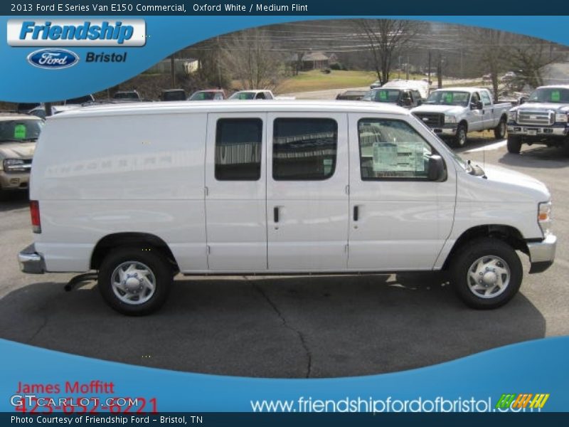 Oxford White / Medium Flint 2013 Ford E Series Van E150 Commercial