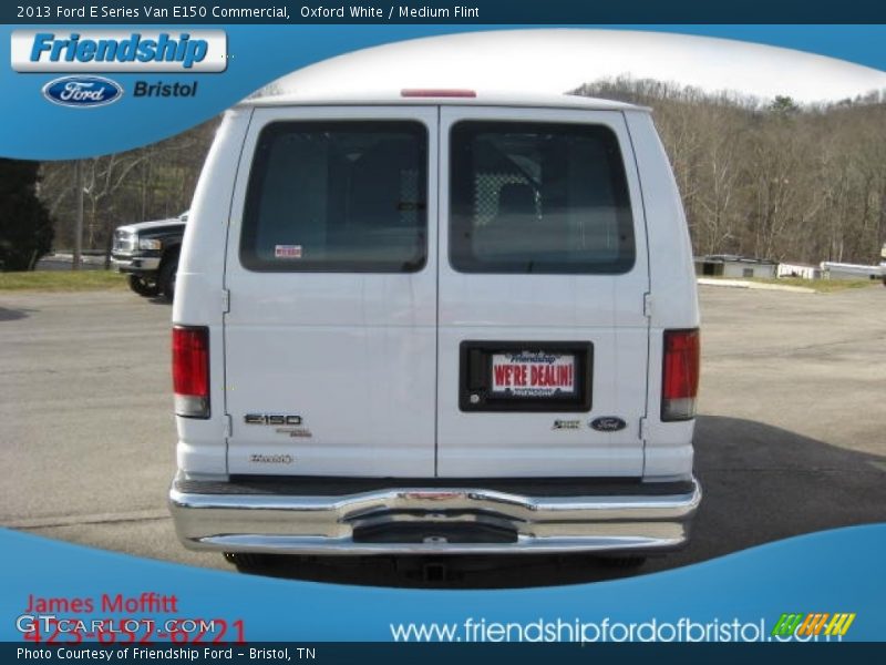 Oxford White / Medium Flint 2013 Ford E Series Van E150 Commercial