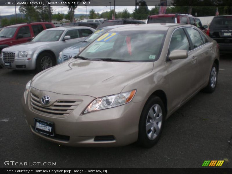 Desert Sand Mica / Bisque 2007 Toyota Camry LE