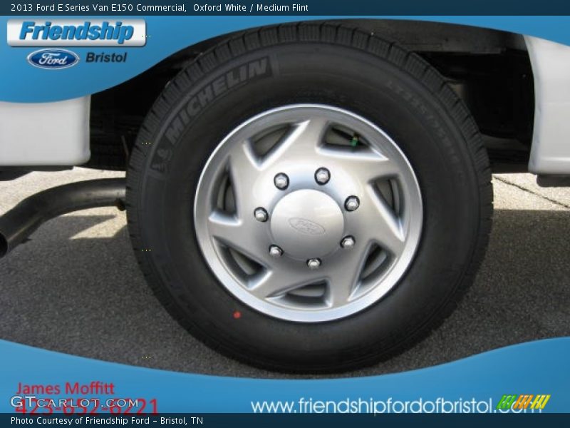 Oxford White / Medium Flint 2013 Ford E Series Van E150 Commercial