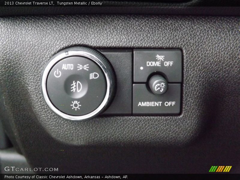 Controls of 2013 Traverse LT