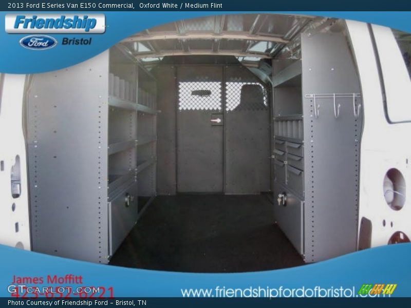 Oxford White / Medium Flint 2013 Ford E Series Van E150 Commercial