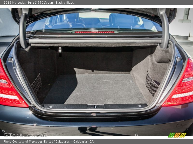 Black / Black 2013 Mercedes-Benz S 550 Sedan
