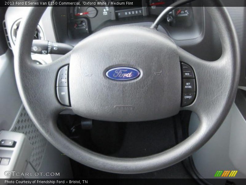 Oxford White / Medium Flint 2013 Ford E Series Van E150 Commercial