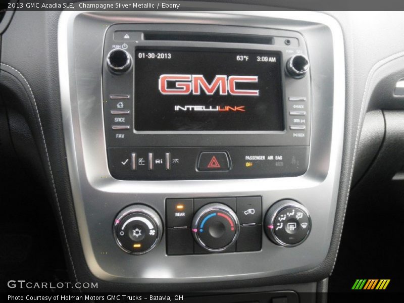 Controls of 2013 Acadia SLE
