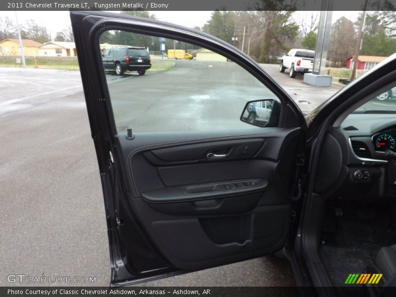 Tungsten Metallic / Ebony 2013 Chevrolet Traverse LT