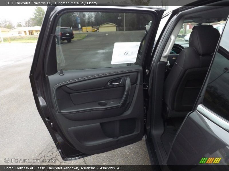 Tungsten Metallic / Ebony 2013 Chevrolet Traverse LT