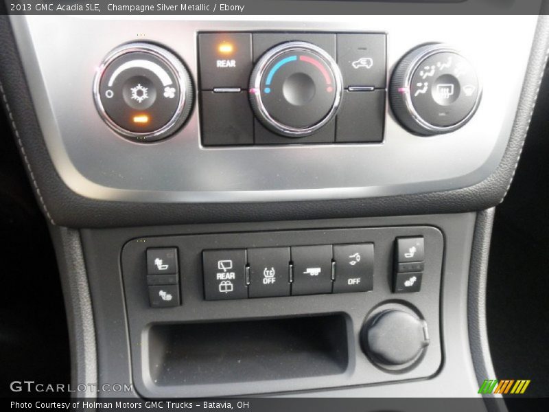 Controls of 2013 Acadia SLE