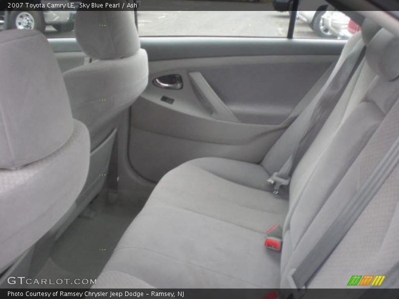 Sky Blue Pearl / Ash 2007 Toyota Camry LE