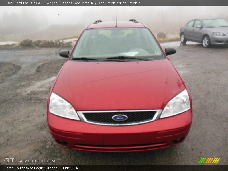 Sangria Red Metallic / Dark Pebble/Light Pebble 2005 Ford Focus ZXW SE Wagon