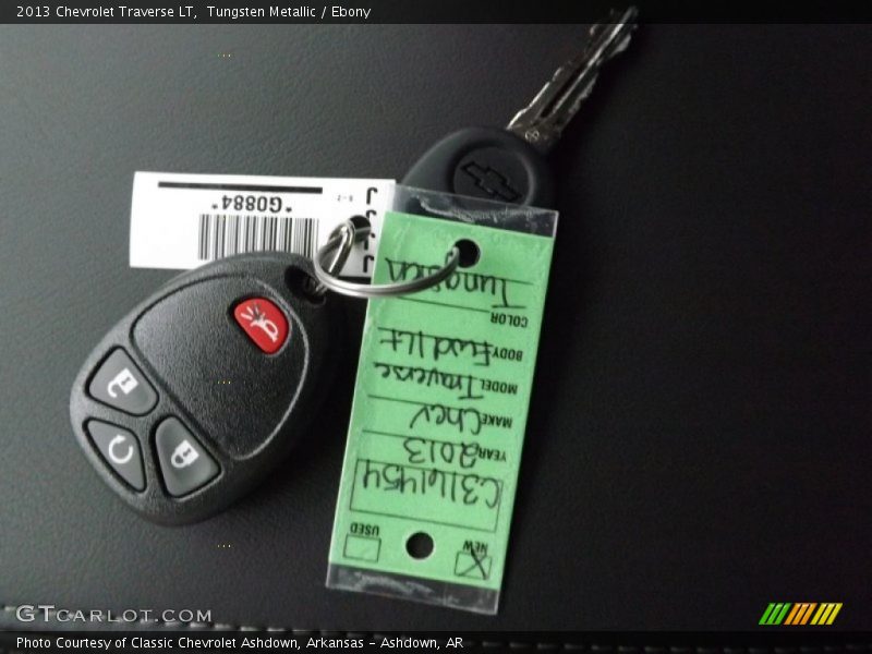 Keys of 2013 Traverse LT