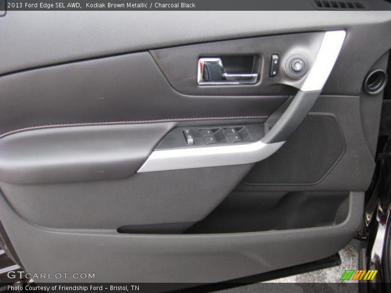 Kodiak Brown Metallic / Charcoal Black 2013 Ford Edge SEL AWD