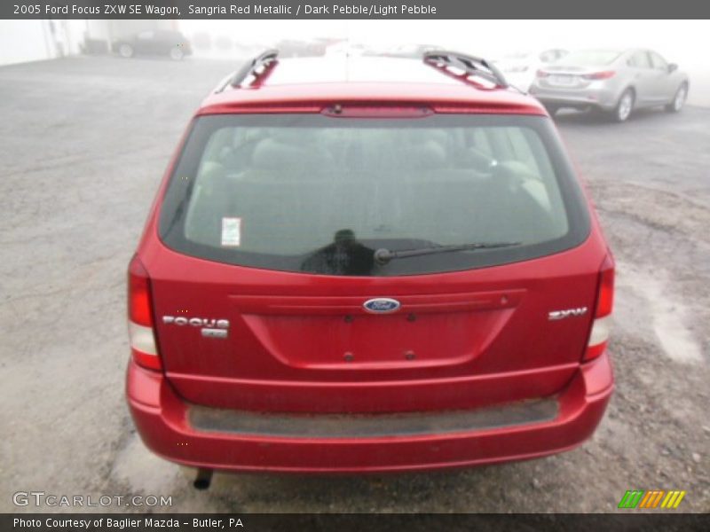Sangria Red Metallic / Dark Pebble/Light Pebble 2005 Ford Focus ZXW SE Wagon