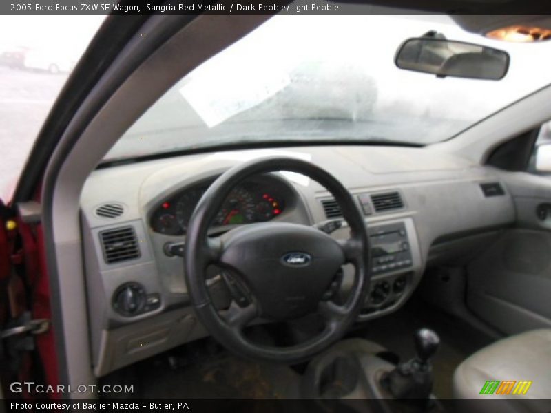 Sangria Red Metallic / Dark Pebble/Light Pebble 2005 Ford Focus ZXW SE Wagon