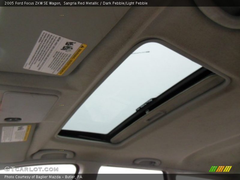 Sangria Red Metallic / Dark Pebble/Light Pebble 2005 Ford Focus ZXW SE Wagon