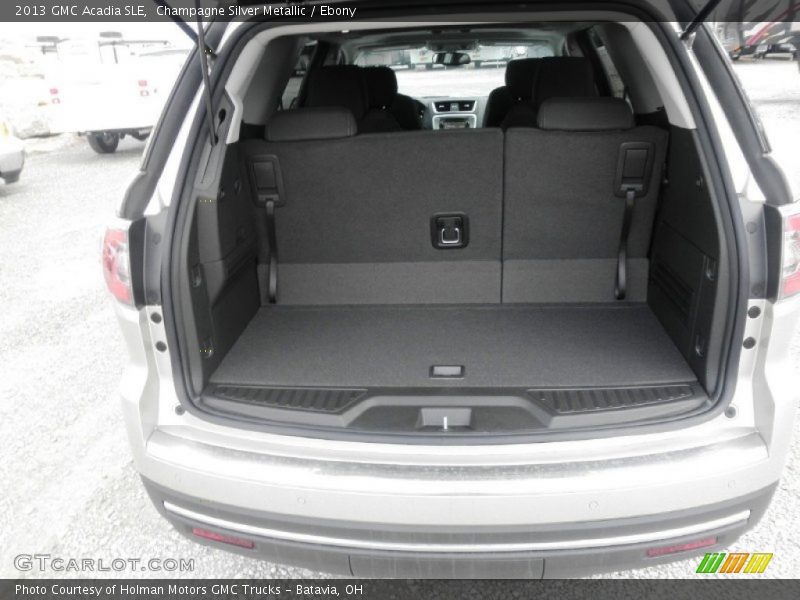 2013 Acadia SLE Trunk