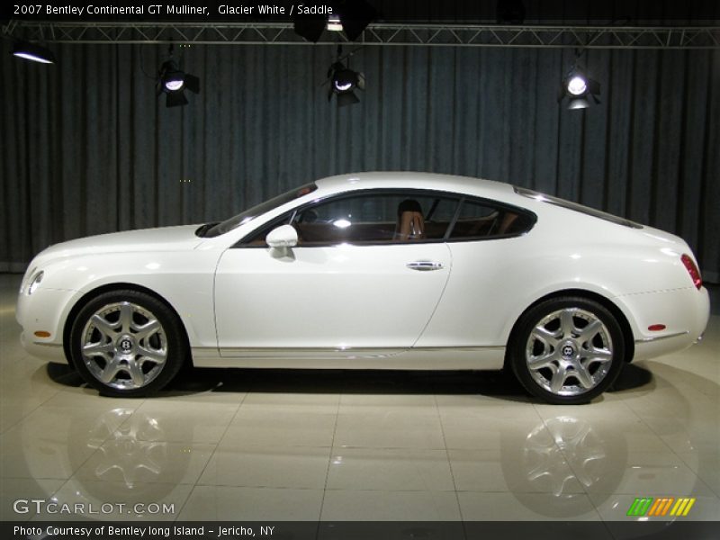 Glacier White / Saddle 2007 Bentley Continental GT Mulliner