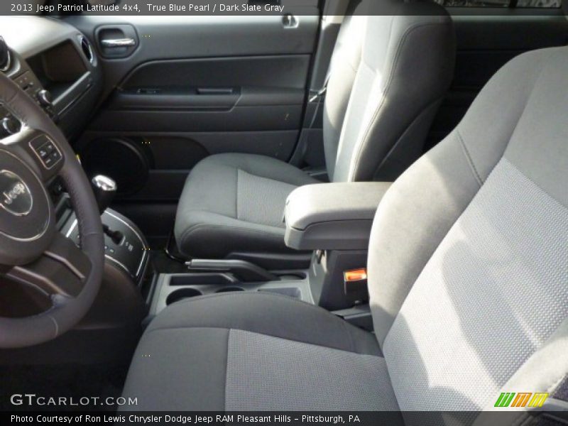 True Blue Pearl / Dark Slate Gray 2013 Jeep Patriot Latitude 4x4
