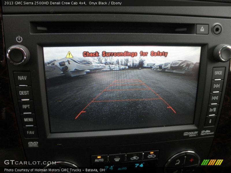 Onyx Black / Ebony 2013 GMC Sierra 2500HD Denali Crew Cab 4x4