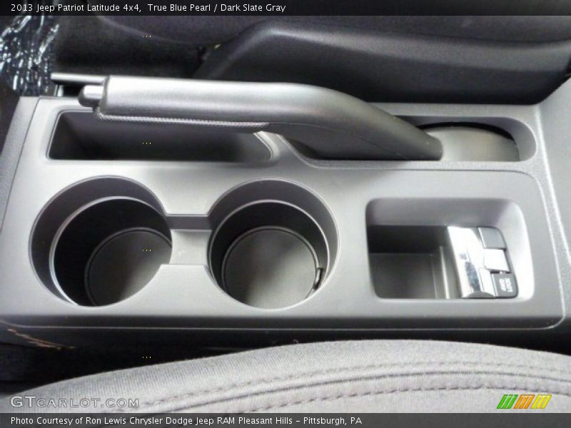 True Blue Pearl / Dark Slate Gray 2013 Jeep Patriot Latitude 4x4