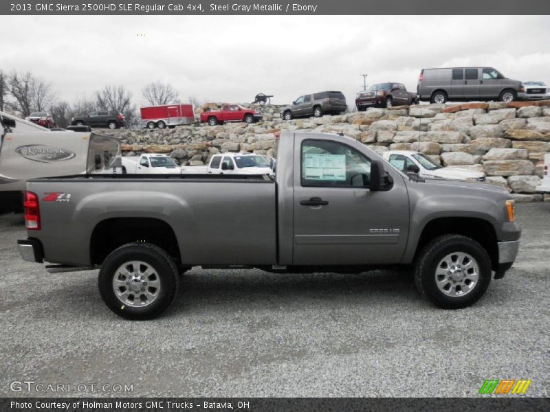  2013 Sierra 2500HD SLE Regular Cab 4x4 Steel Gray Metallic